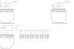 Shelly 2PM Gen4 - WiFi + Zigbee relæ/jalousi, 2 kanaler, effektmåling (24VDC/230VAC)