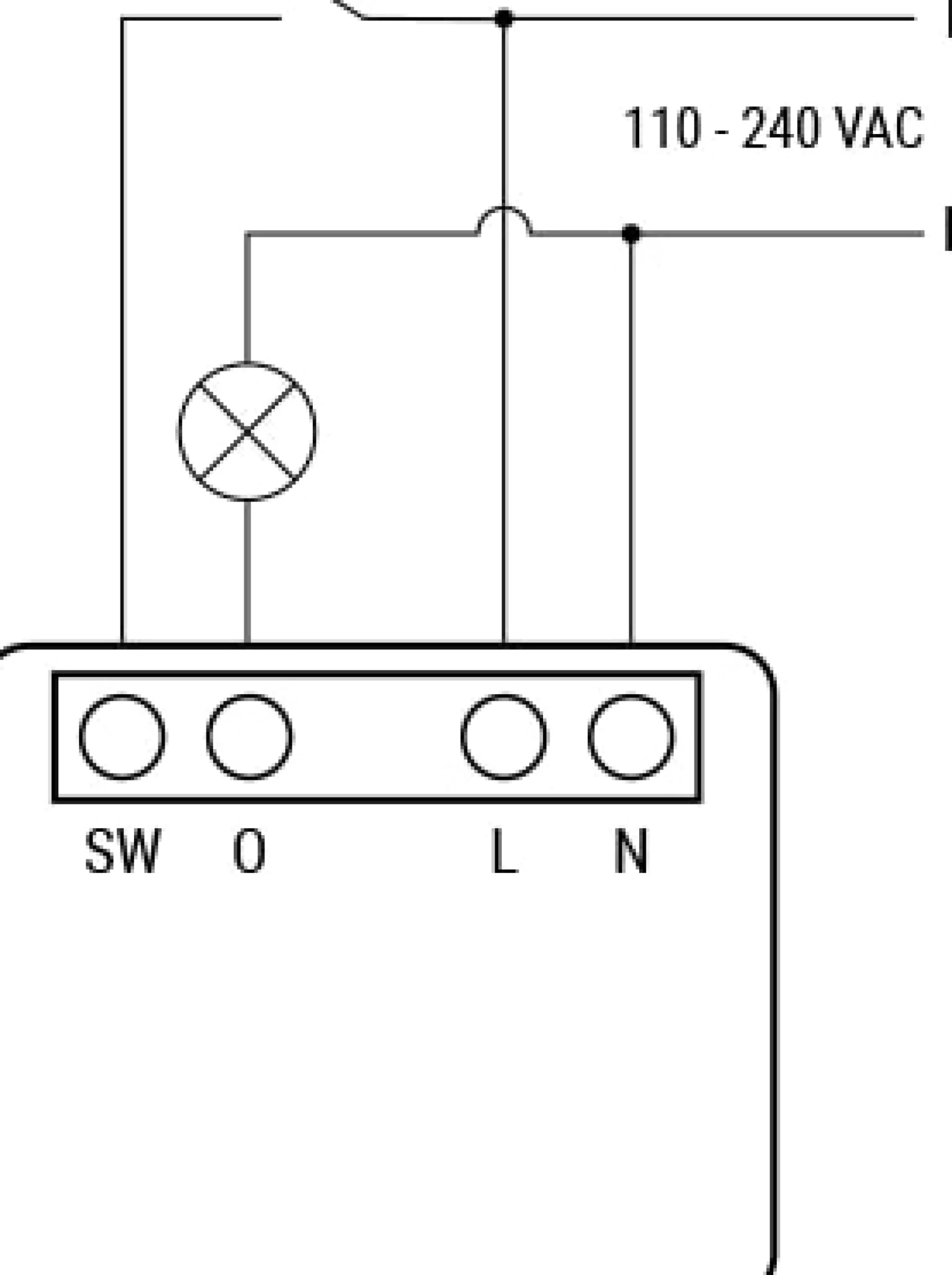 Shelly 1PM Mini Gen3, WiFi relæ med effektmåling, 230Vac
