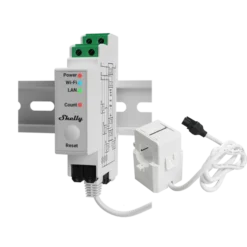 Shelly Pro 3EM 120A v2, 3-faset energimåler