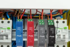 Shelly Qubino Wave Pro 1PM, Z-Wave, 1-faset relæ, 16A, tavlemontering