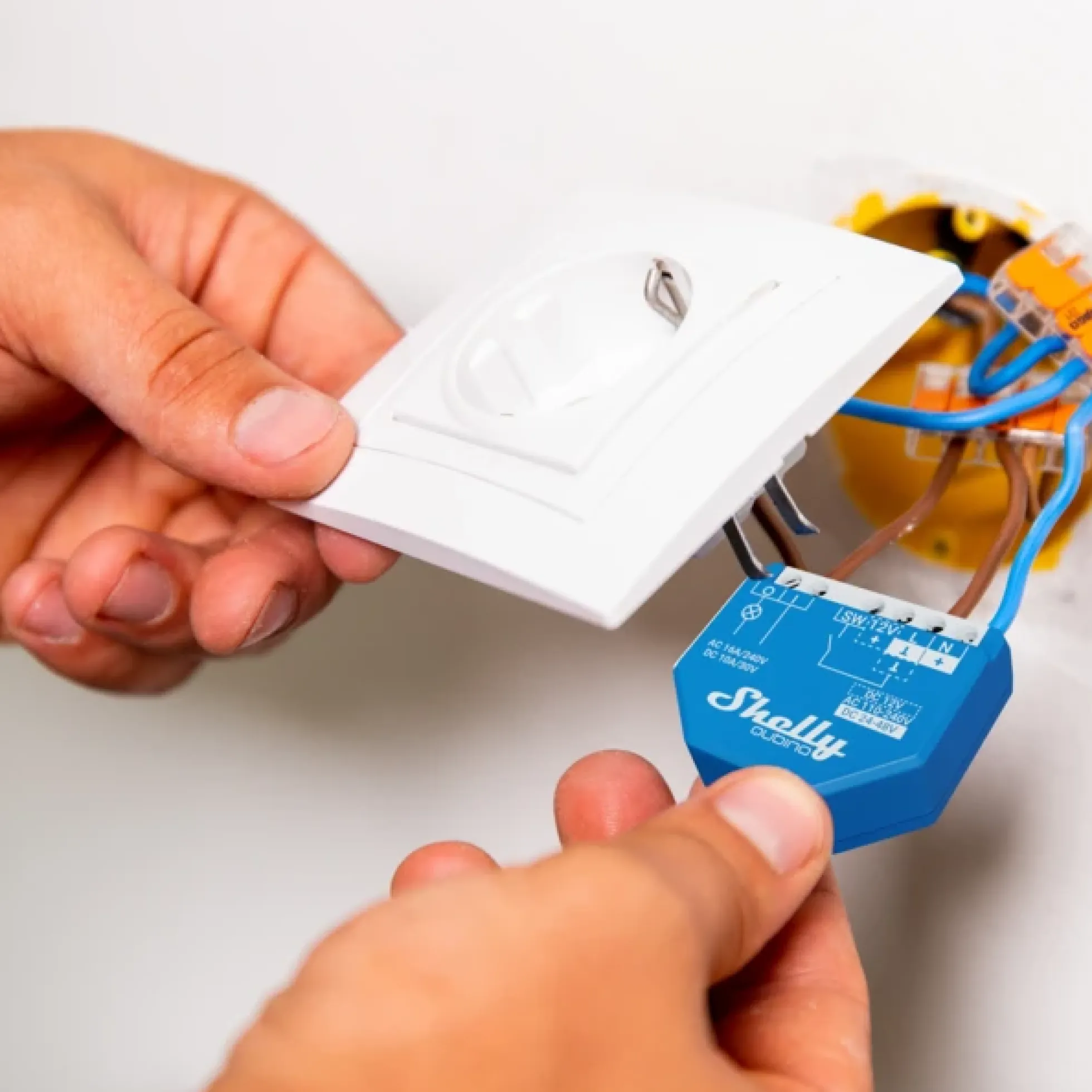 Shelly Qubino Wave 1, Z-Wave 16A relæ