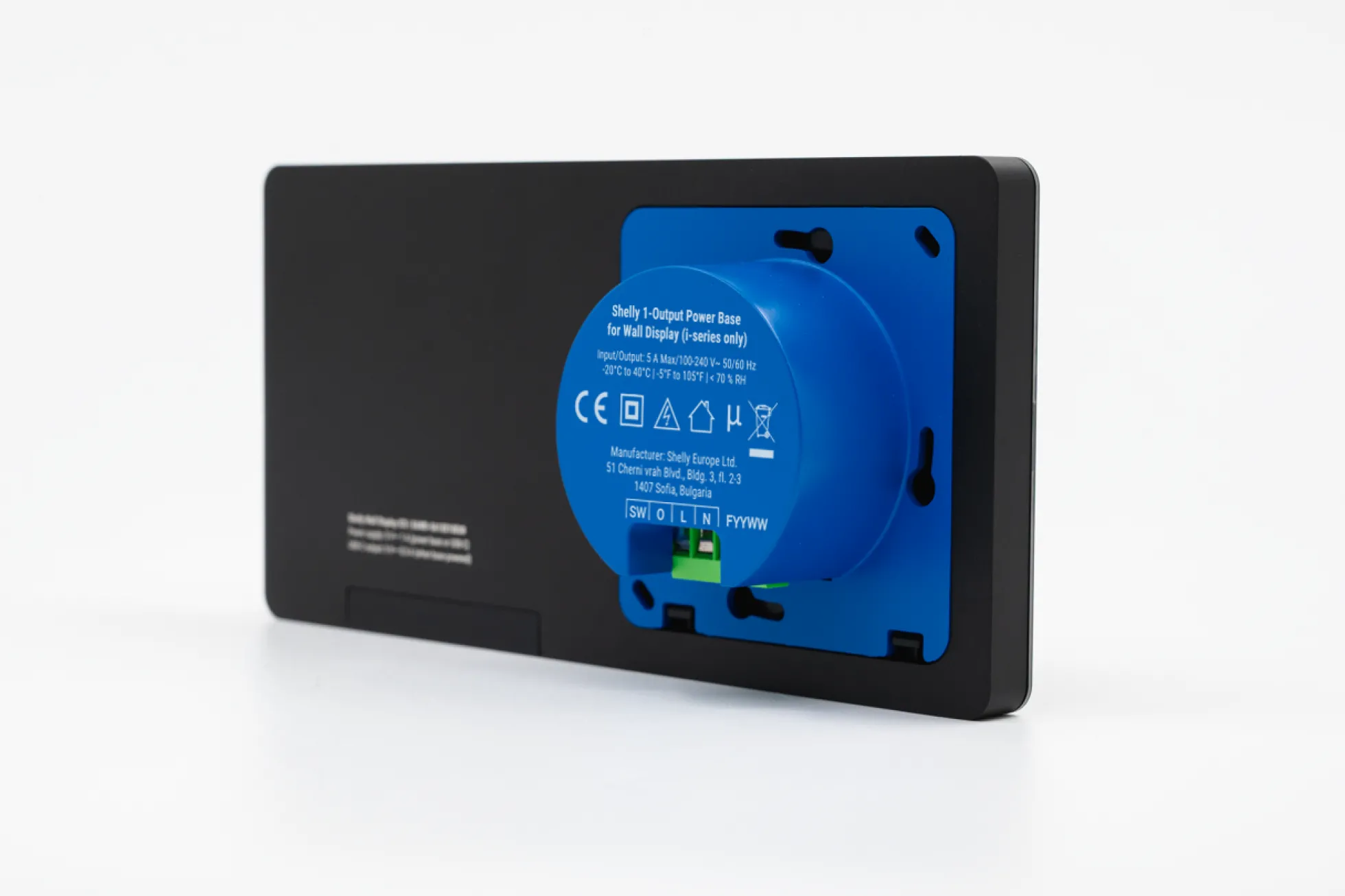 Shelly Wall Display X2i, WiFi touch skærm, 6.9"
