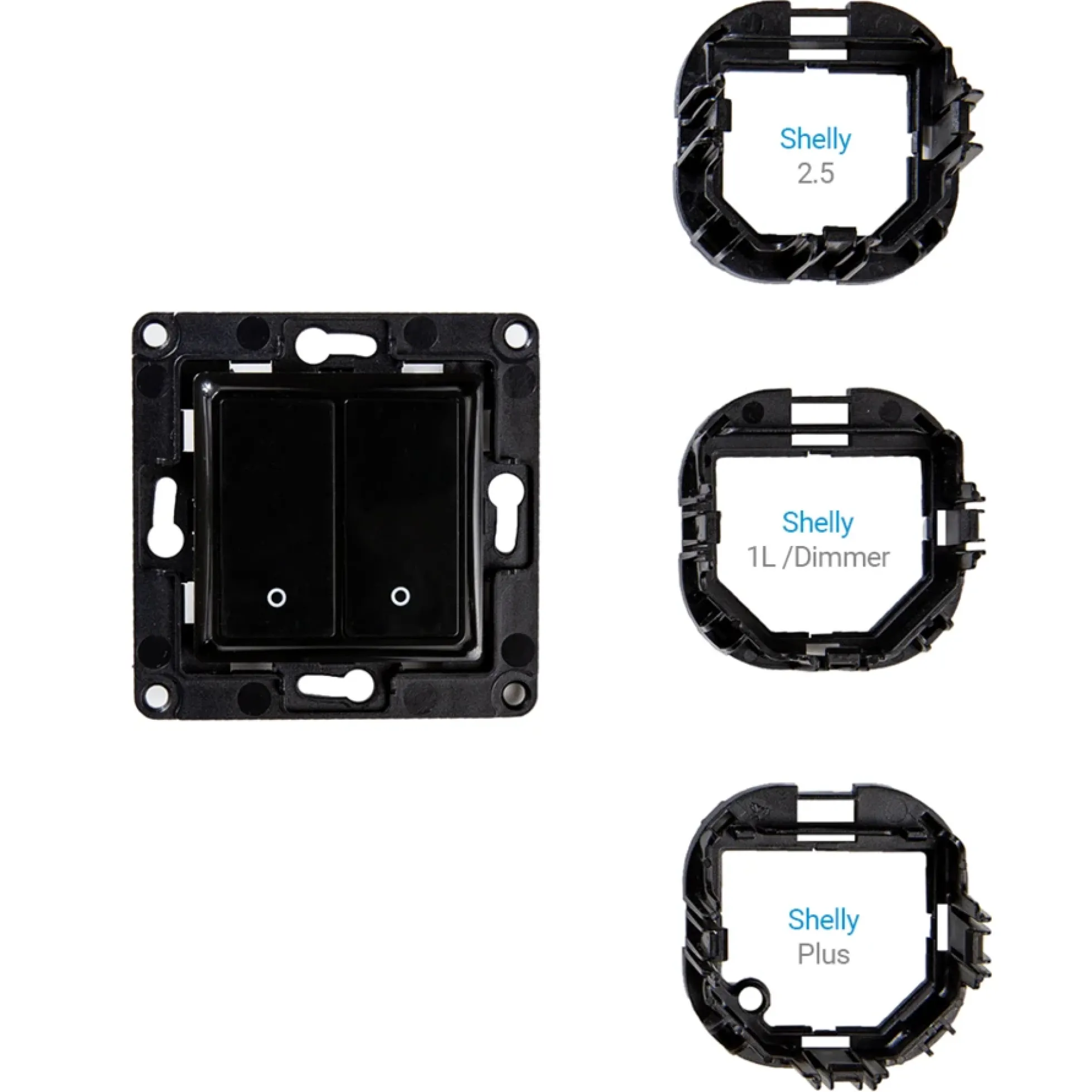 Shelly Wall Switch 2 tryk