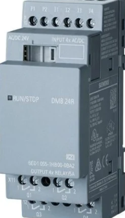 Siemens LOGO! DM8 24R UDVIDELSESMODUL 6ED1055-1HB00-0BA2
