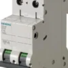 Siemens SSL6 – Automatsikring, C 10A, 230Vac, 1P+N, 6kA, 2 modul