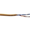 Signalkabel PT-HF, 2x2x0,6 brun CTS UV T500 - 500 meter