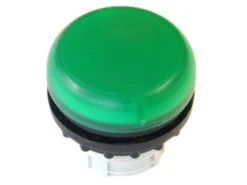Signallampe, flad, grøn, M22-L-G