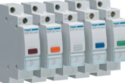 Signallampe, 230V LED, rød