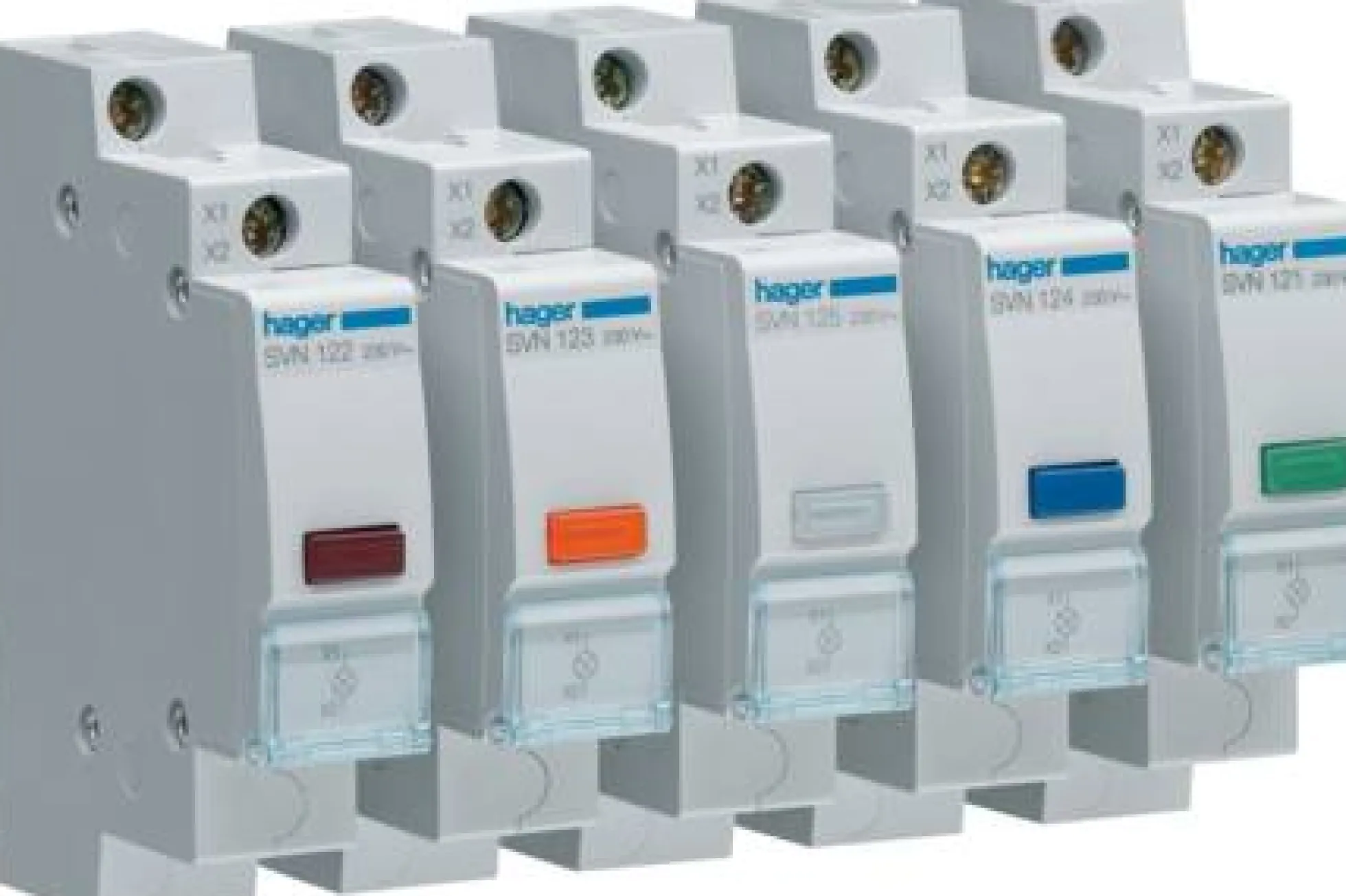 Signallampe, 230V LED, rød