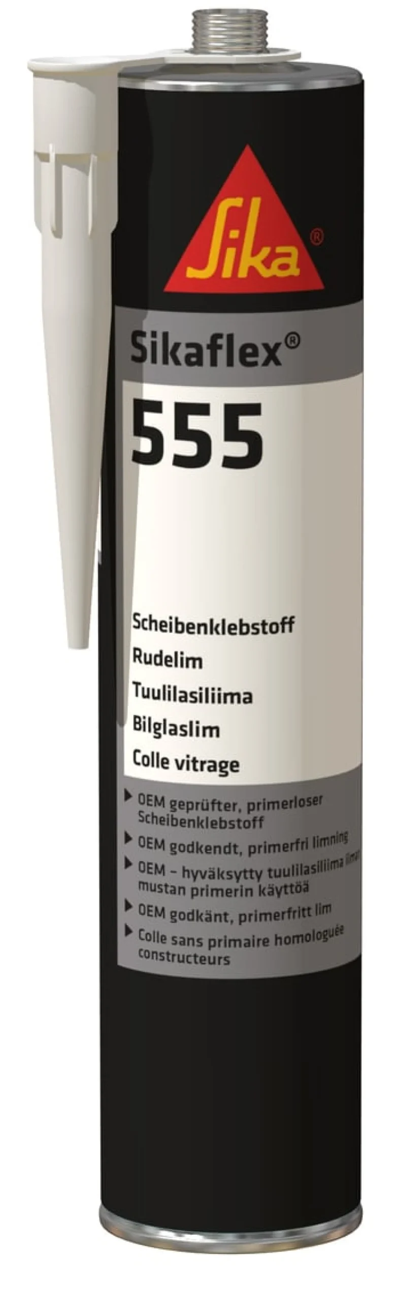 Sikaflex 555, sort, 300ml