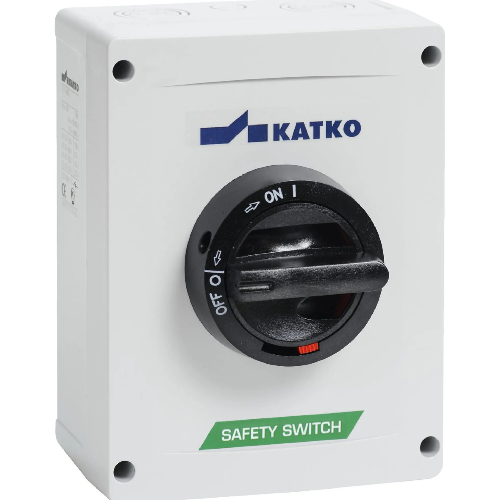 Sikkerhedsafbryder 63A 4P, grå/sort KUM463U - MTO Electric