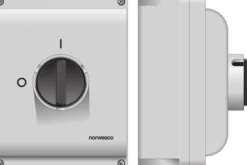 Sikkerhedsafbryder 63A, 3P+H+PE, IP65, 30kW, 142x185x125mm