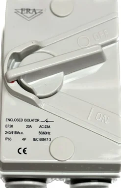 Sikkerhedsafbryder 20A 3P+N