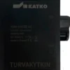 Sikkerhedsafbryder 4P 25A, 2xM20 forskruninger, sort - KATKO KSM425-BB