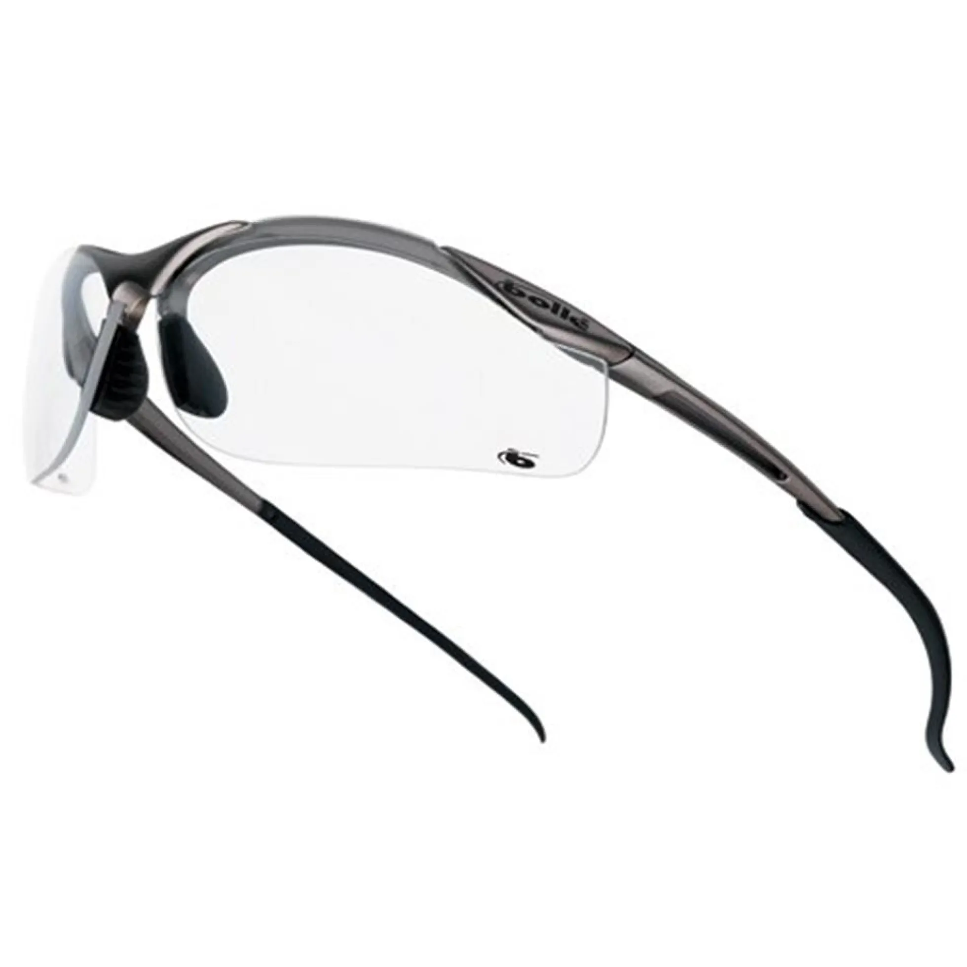 Sikkerhedsbrille Contour klar, one size, klar linse, ridsefast, EN 166 FT EN 170 - Bollé