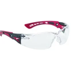 Sikkerhedsbrille Rush+ klar glas, Bollé