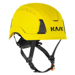 Sikkerhedshjelm Primero m/hagerem, gul - Kask