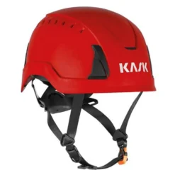 Sikkerhedshjelm Primero m/hagerem, rød - Kask
