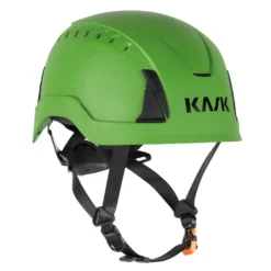Sikkerhedshjelm Primero m/hagerem, grøn - Kask