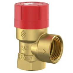 Sikkerhedsventil 3/4", Flamco Prescor, 2,5 bar