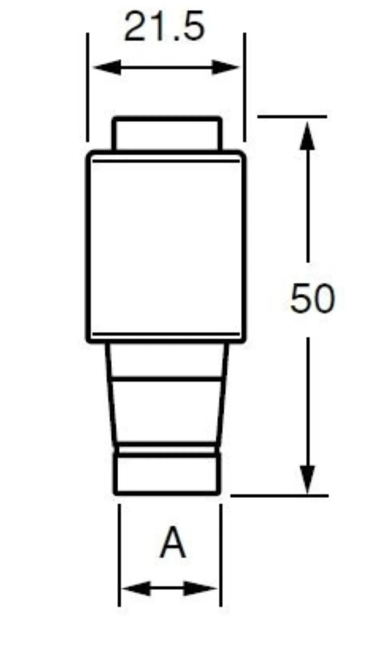 Sikring DZ2 25A gul GL/GG