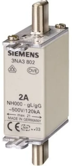 Sikring NH000 GG 80A 500V