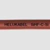Silikonekabel SiHF-C-Si 5G4, rødbrun, afmål - pr. meter
