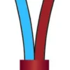Silikonekabel 2X0,75 SIHF-O TR - pr. meter