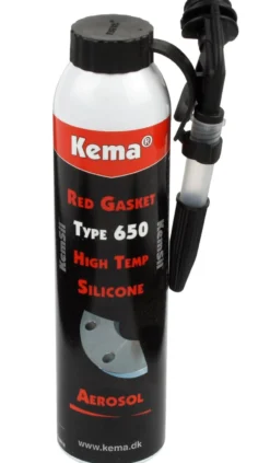 Silikone RTV Red Gasket 650, 226g - Kema