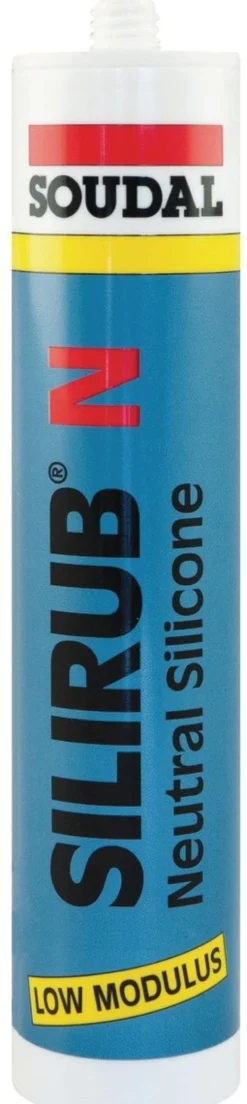 Silirub N byggesilikone, hvid, 310 ml