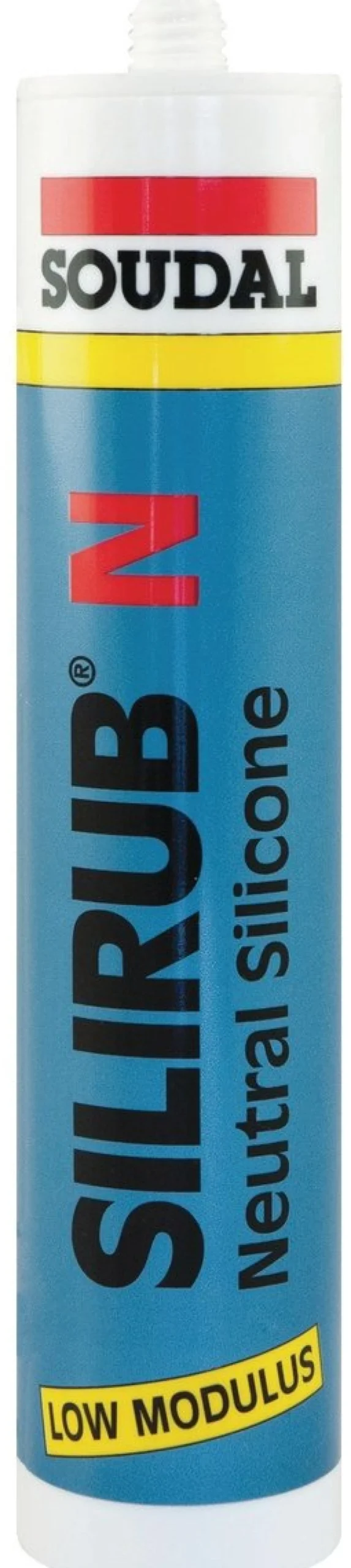 Silirub N byggesilikone, hvid, 310 ml
