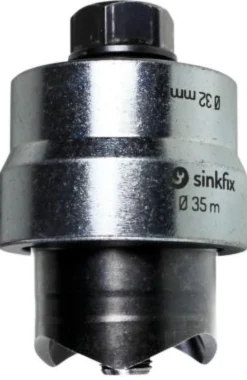 SinkFix Dobbelt Hulstanser, 32/35 mm