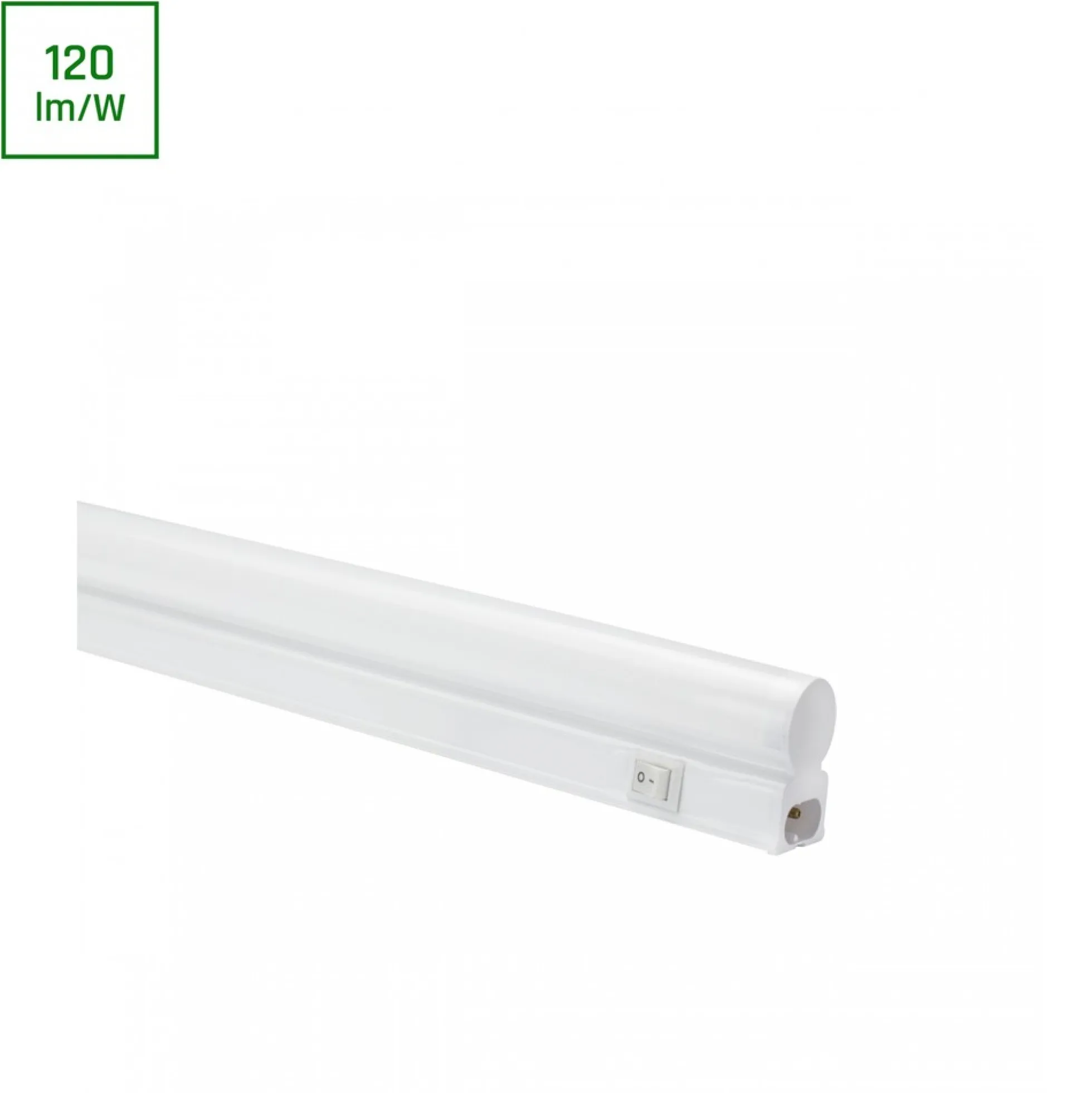 Skabslys T5, 230V, 120°, IP20, RA80, hvid - SpectrumLED