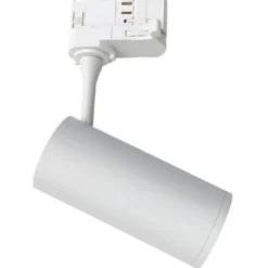 Skinnespot, GU10, hvid, passer i Global 3-faset og V-TAC, 230V, ekskl. lyskilde