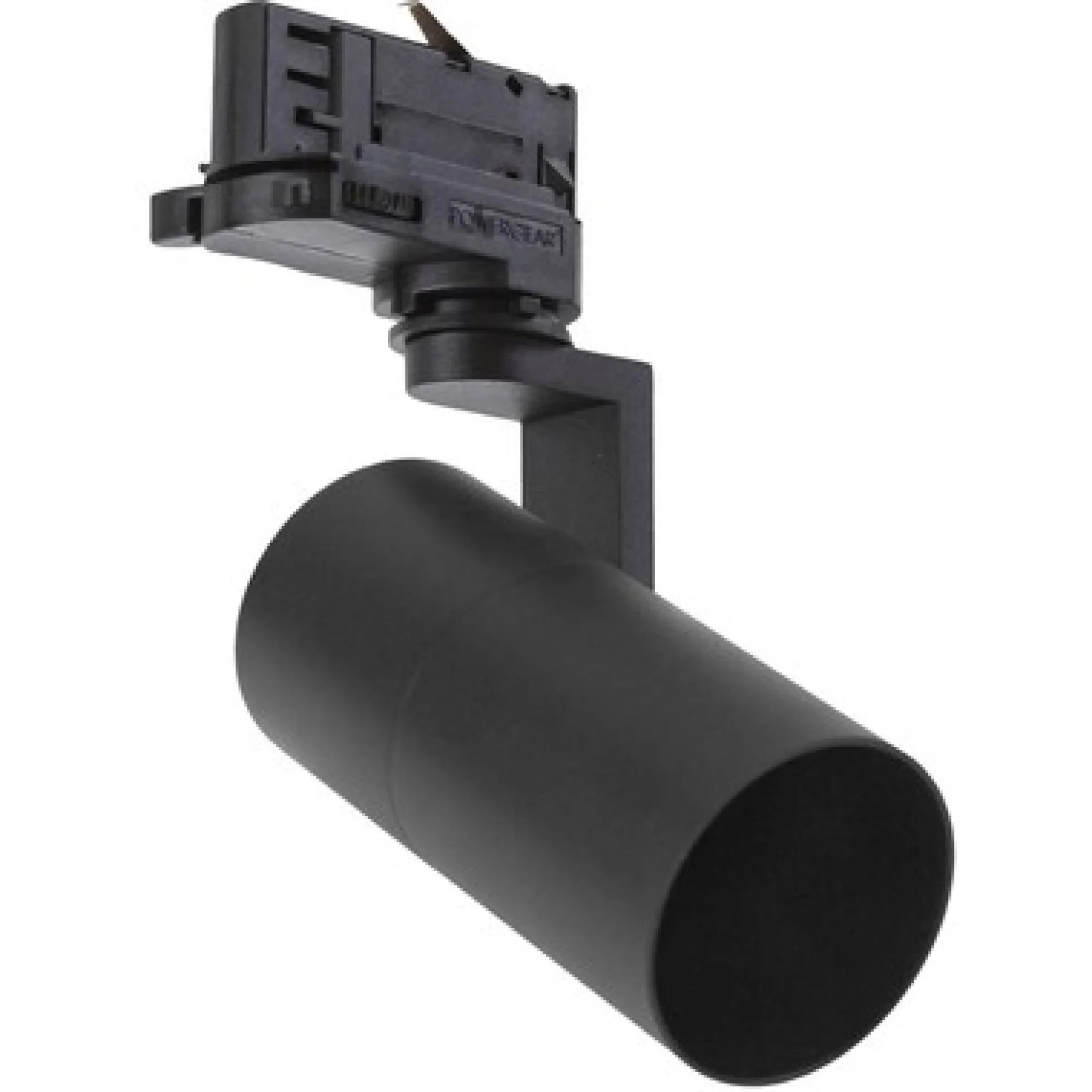 Skinnespot med GU10 fatning, 230V, Aluminium, Højde 172mm, Dybde 121mm, Diameter 56mm, IP20