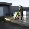 Sækkevogn El CLM 200 LS Ergo, lufthjul - Ravendo
