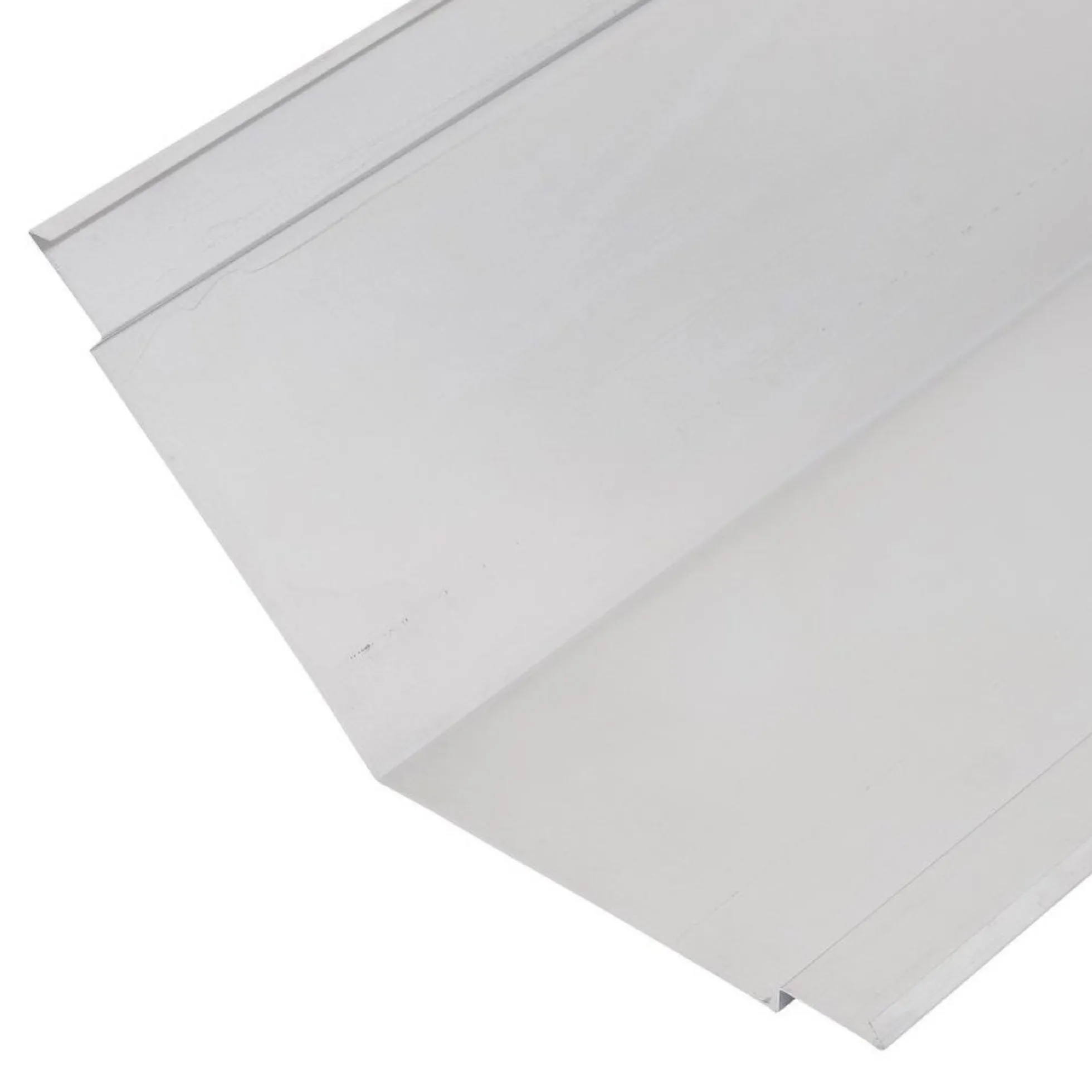 Skotrende dobbel 7'', 1 meter, blank aluminium