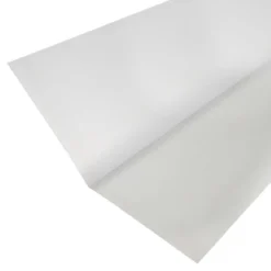 Skotrende standard enkelt, 400 mm, 1 meter, blank aluminium