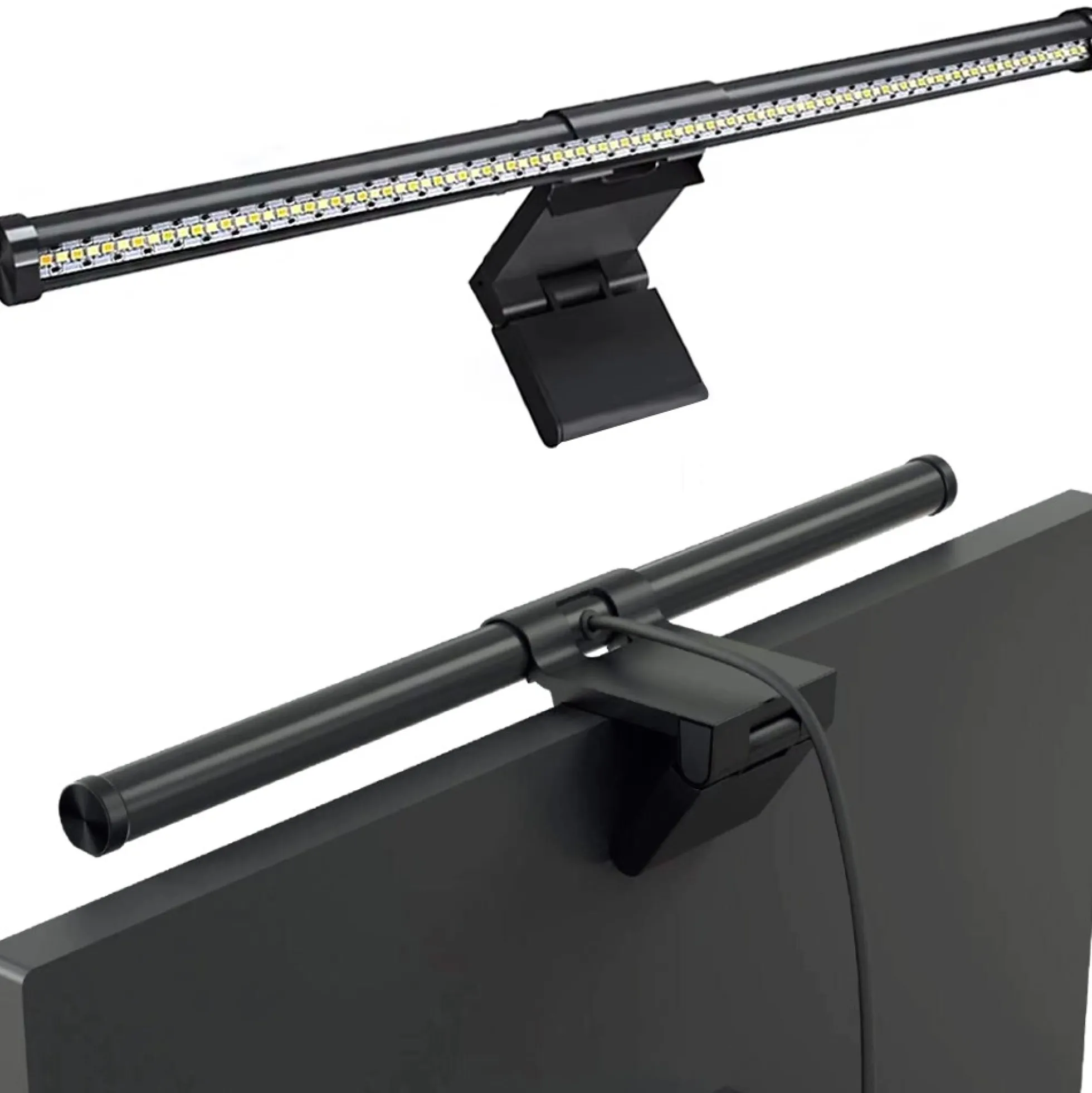 Skærmlys lampe, 44 cm, 18W, USB, touch styring