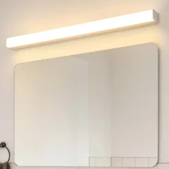 SKÄR spejllampe, 120 cm, RA 92, 20W, IP44, dæmpbar, hvid, 4000K