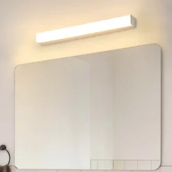 SKÄR Spejllampe, 60 cm, 10W, IP44, RA92, 4000K, Dæmpbar, Hvid
