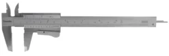 Skydelære med klemlås, 0-150 x 0,05 mm, 40 mm kæber - Diesella