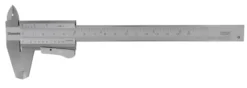 Skydelære med klemlås, 0-150 x 0,05 mm, 40 mm kæber - Diesella
