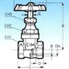 Skydeventil, cim50, 1" gevind, 16 bar