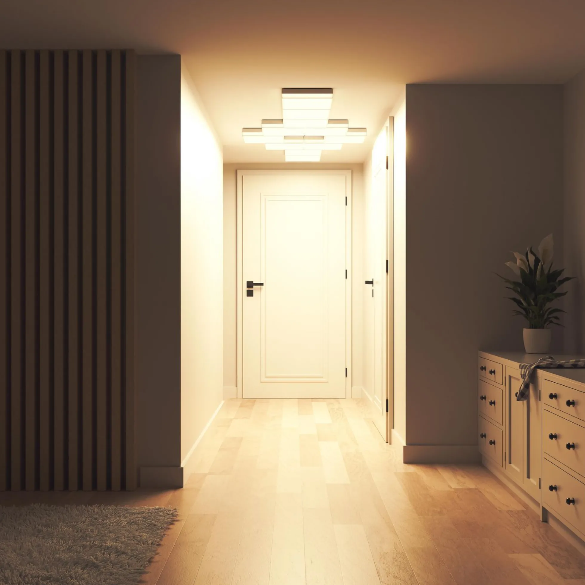Skylight Smart LED-loftslampe startpakke, 3-pak - Nanoleaf