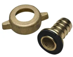 Slangeforskruning drejet, 3/4", 1/2" - Nito