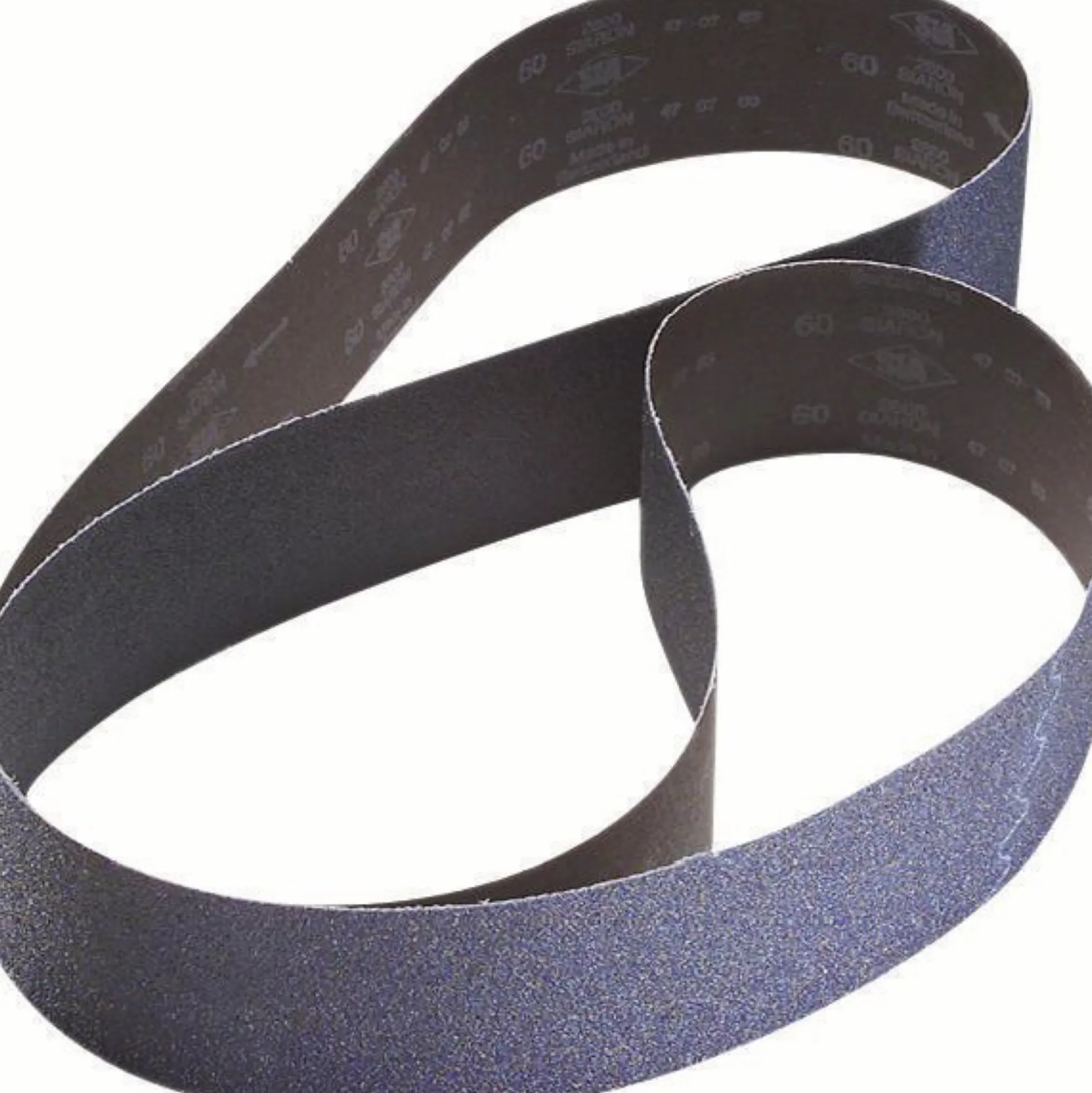 Slibebånd lærred 2820, 75x2000 mm, korn 80, stål, aluminium, messing - Klingspor