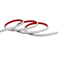 Slim COB LED strip vandtæt, 296/m LED, 9W/m, IP67, 230V, tape bagpå
