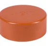 Slutmuffe glat PVC - Ø110 mm