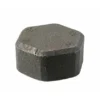 Slutmuffe, sort, 1 tomme